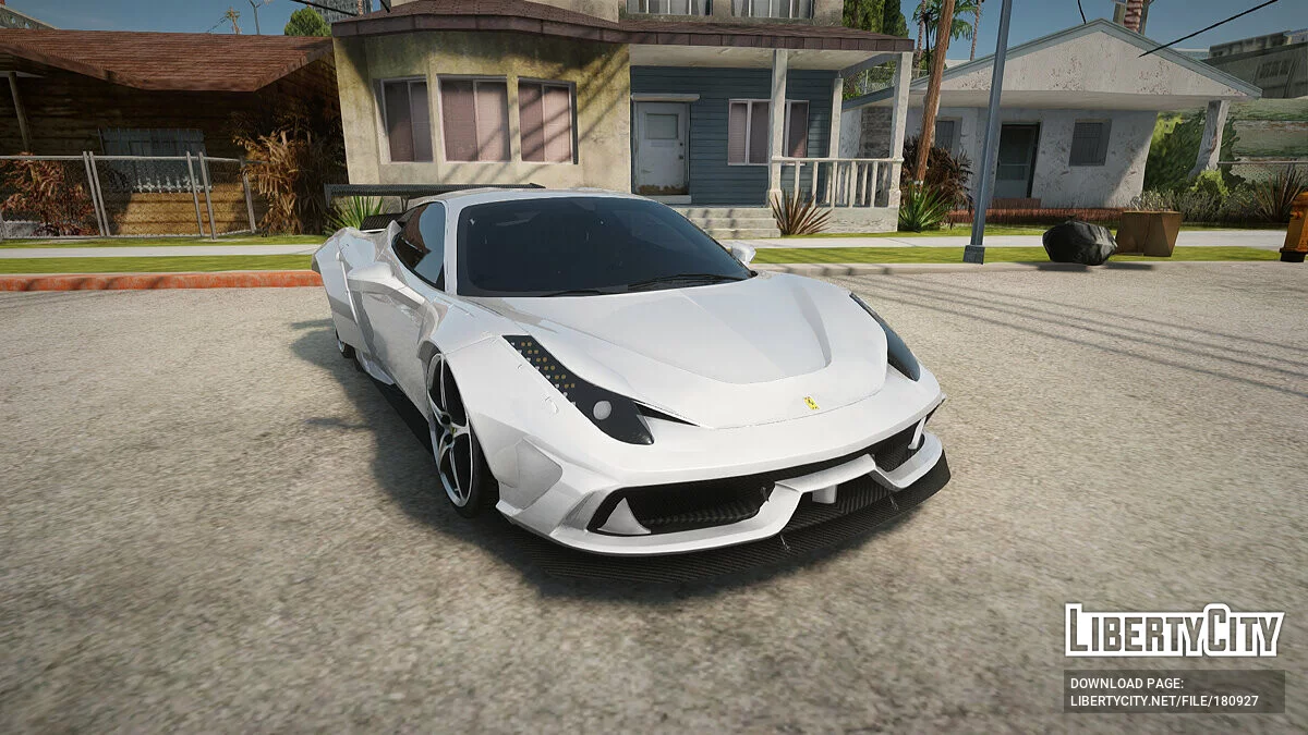 Ferrari 458 / GTA San Andreas