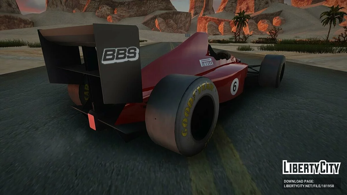 Fake 1980s Ferrari F1 Team / GTA San Andreas