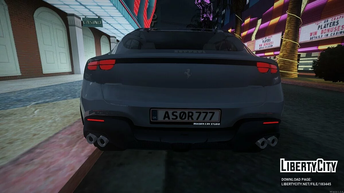 2023 Ferrari Purosangue SUV / GTA San Andreas