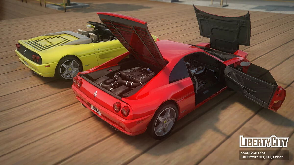 Ferrari F355 Pack 1994-1995 1.01 / GTA San Andreas