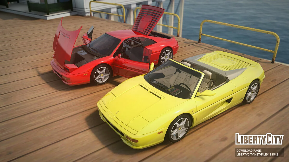 Ferrari F355 Pack 1994-1995 1.01 / GTA San Andreas