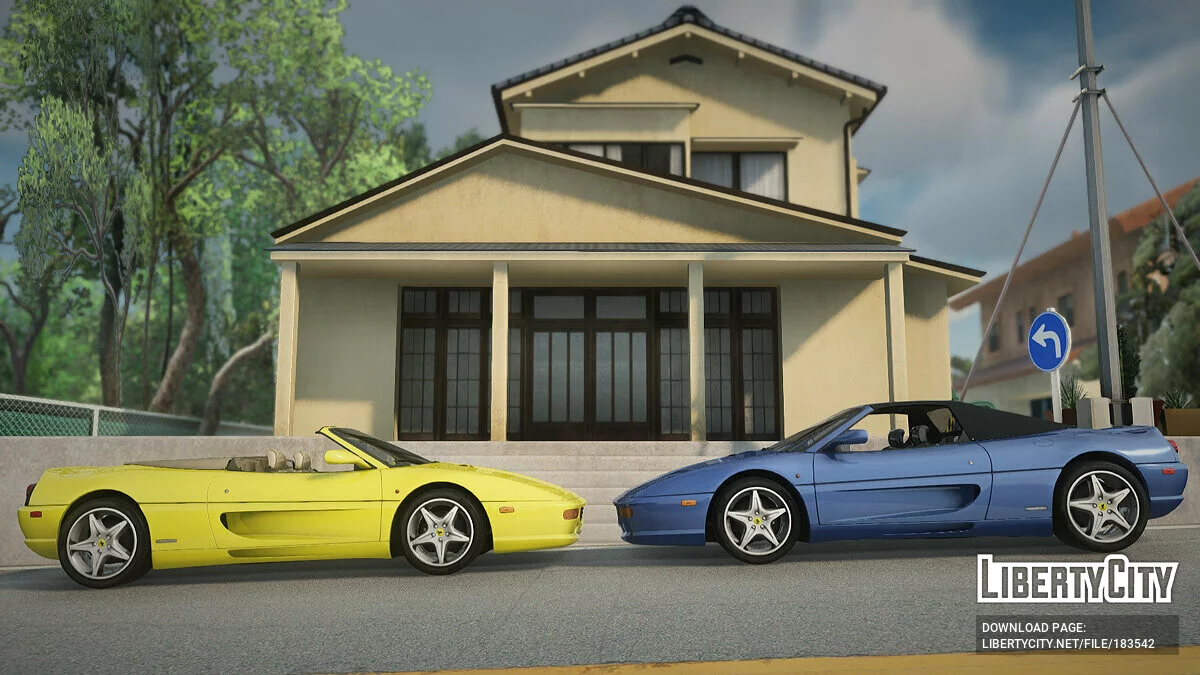 Ferrari F355 Pack 1994-1995 1.01 / GTA San Andreas