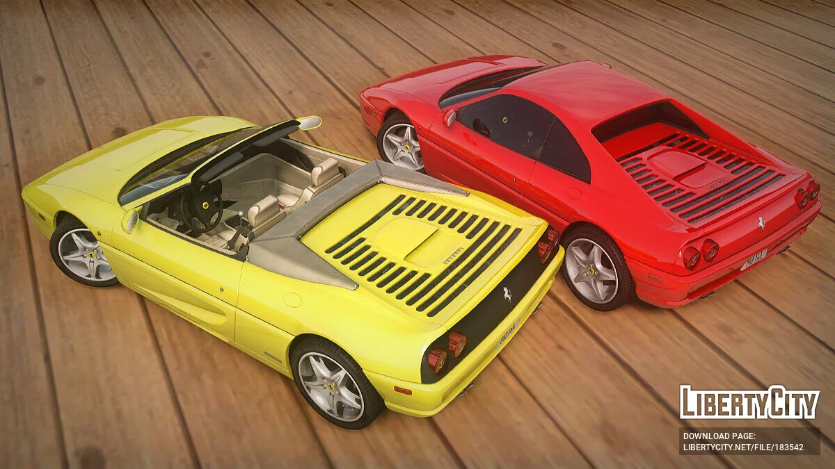 Ferrari F355 Pack 1994-1995 1.01 / GTA San Andreas