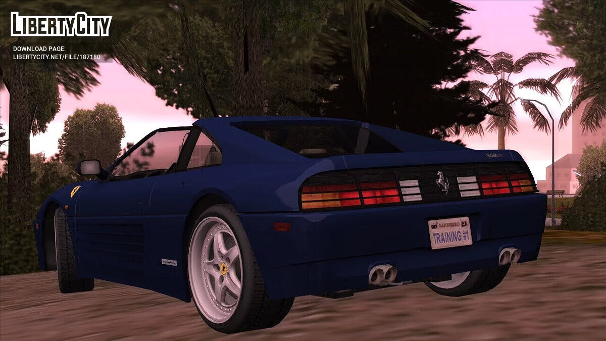 Ferrari 348 Coupe, Targa & Spider | IVF, Vehfuncs / GTA San Andreas