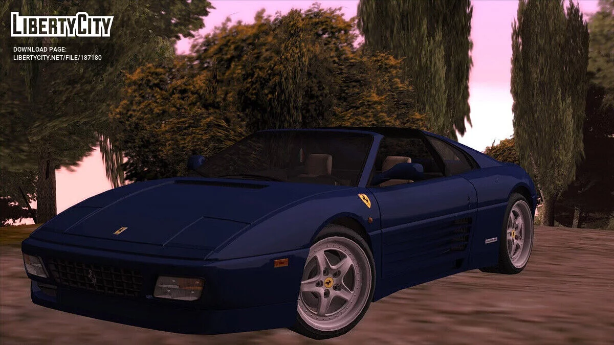 Ferrari 348 Coupe, Targa & Spider | IVF, Vehfuncs / GTA San Andreas