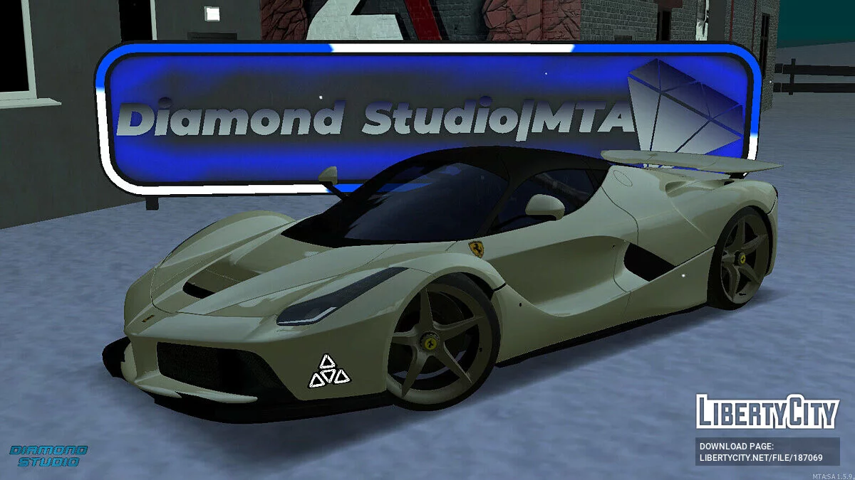 Ferrari LaFerrari + CCD / GTA San Andreas