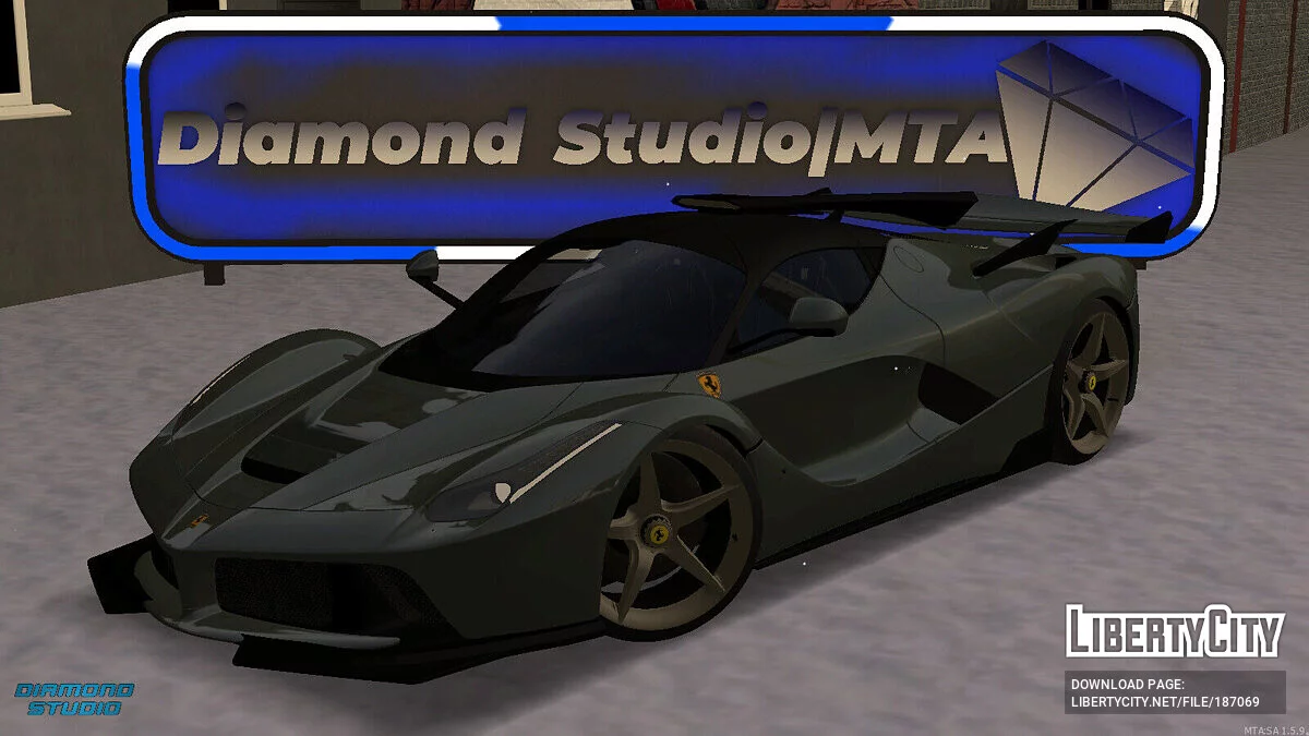 Ferrari LaFerrari + CCD / GTA San Andreas