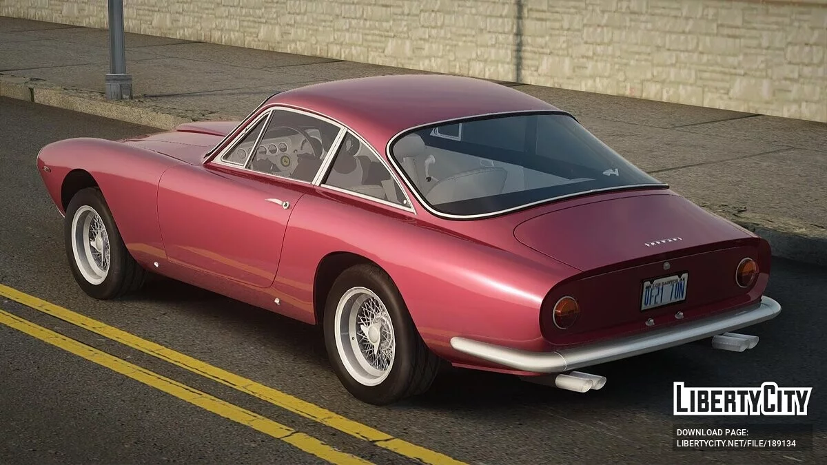 1962 Ferrari 250 GT Berlinetta Lusso / GTA San Andreas