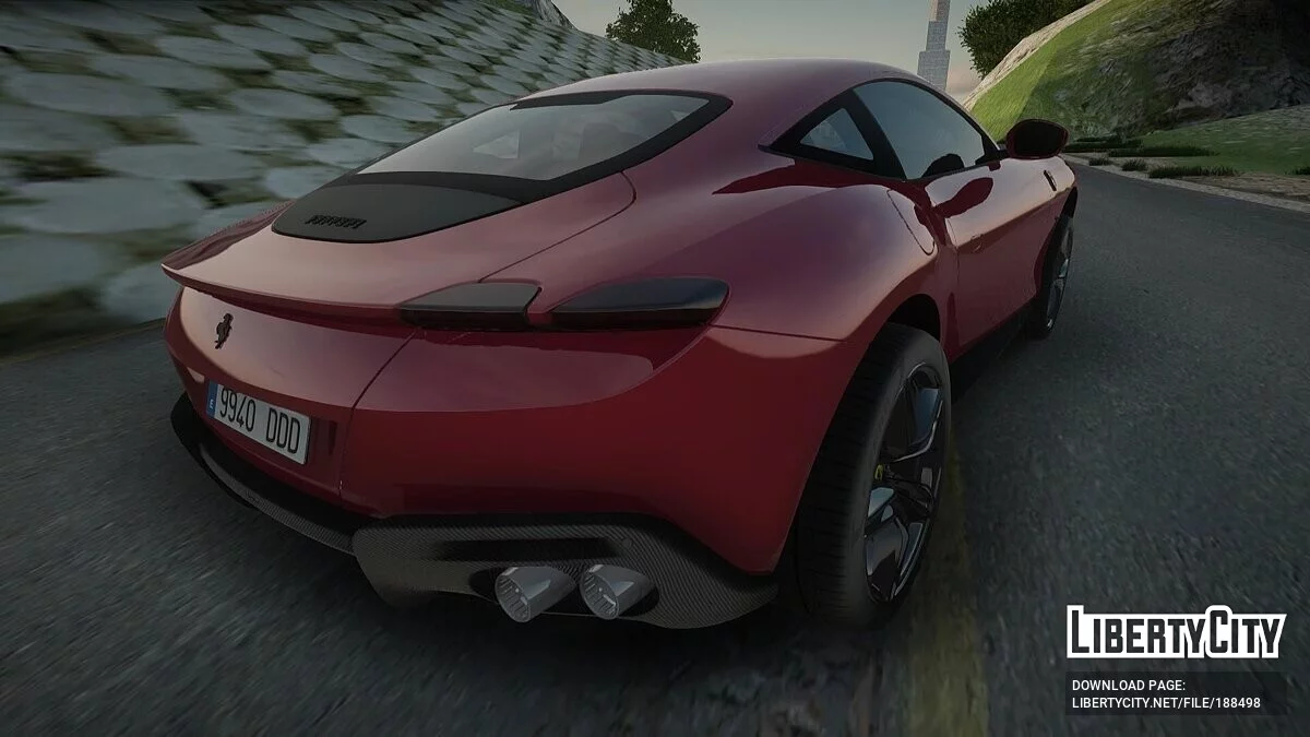 2020 Ferrari Roma / GTA San Andreas