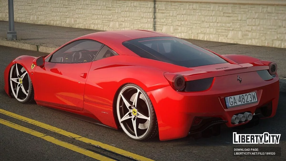 Ferrari 458 Italia / GTA San Andreas