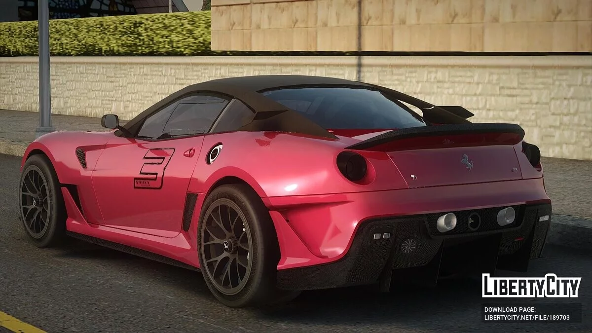Ferrari 599xx 2010 / GTA San Andreas