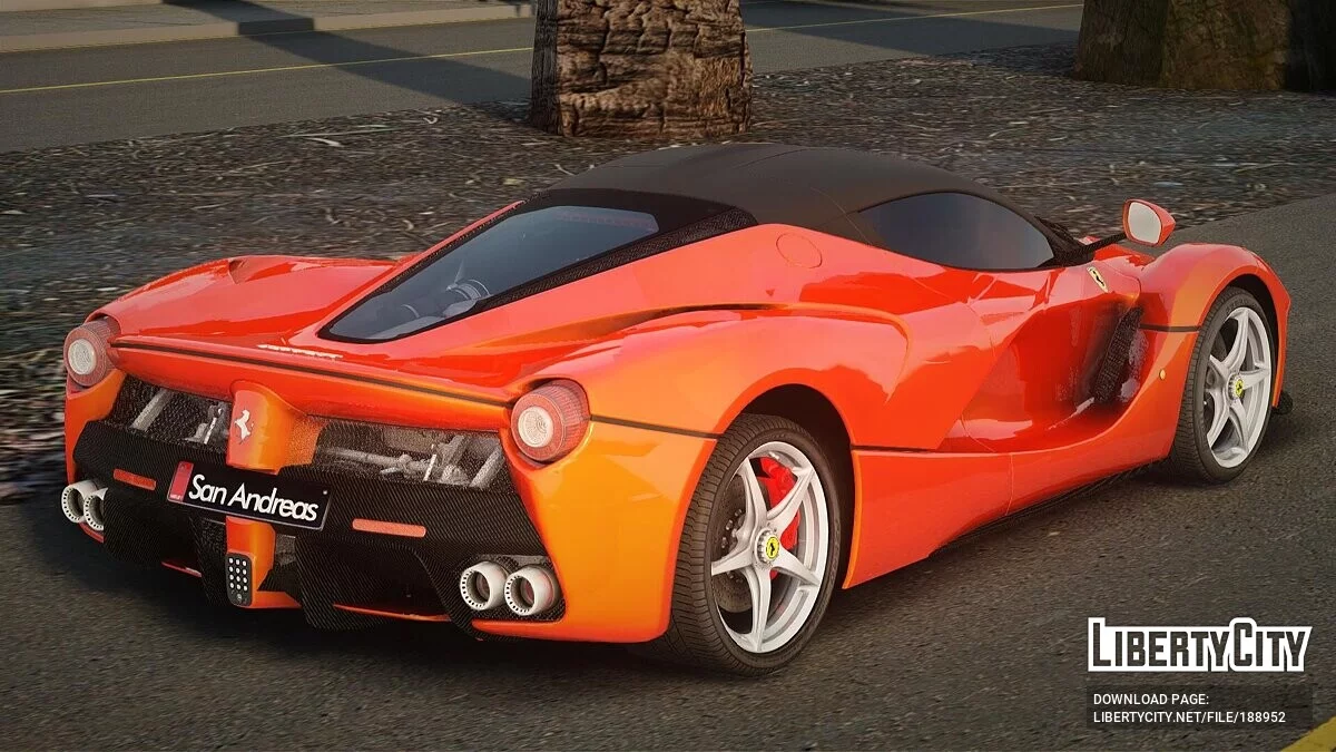 Ferrari LaFerrari 2015 v2.0 / GTA San Andreas