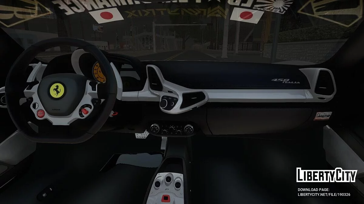 Ferrari 458 Italy Liberty Walk LB Performance / GTA San Andreas