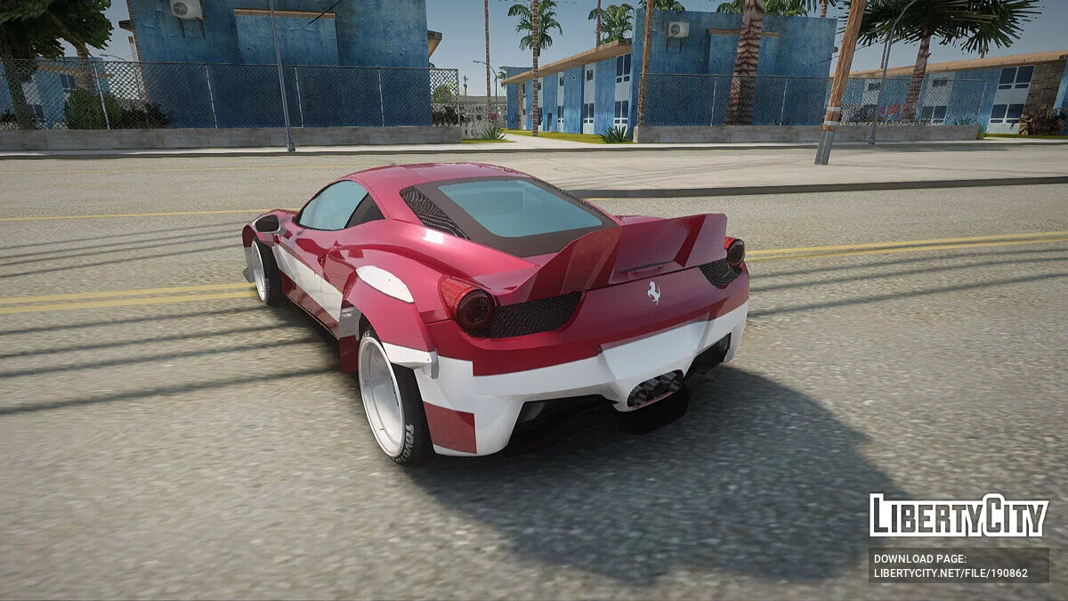 Ferrari F458 Italia DMC / GTA San Andreas