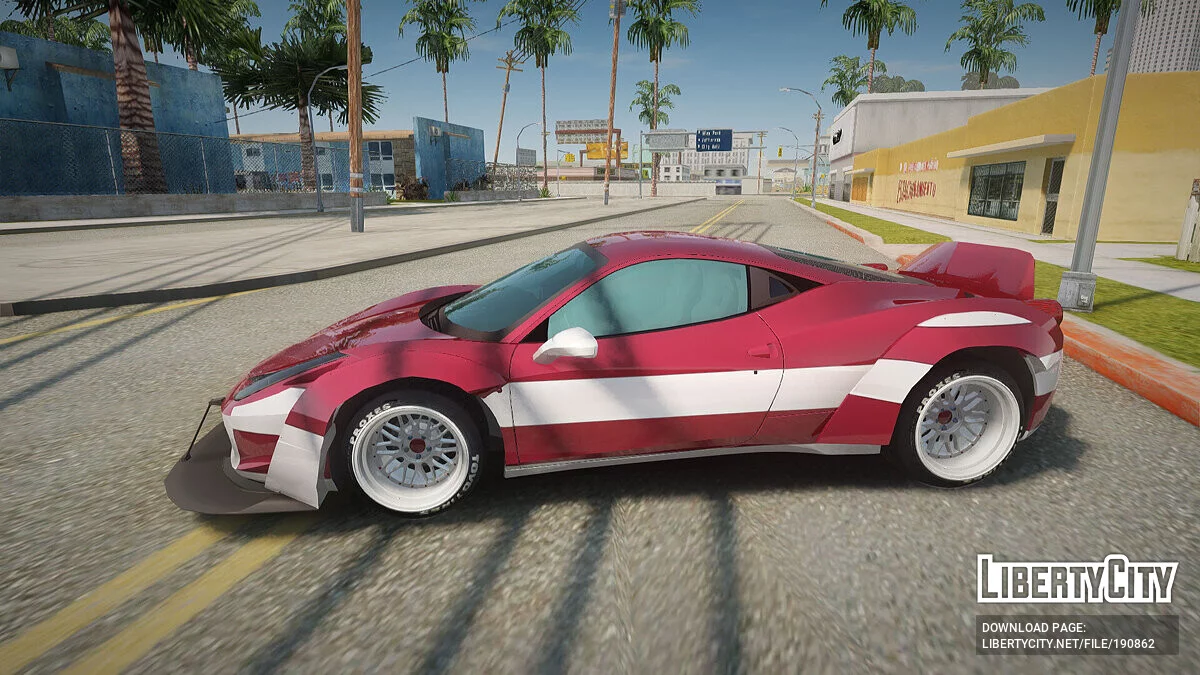 Ferrari F458 Italia DMC / GTA San Andreas