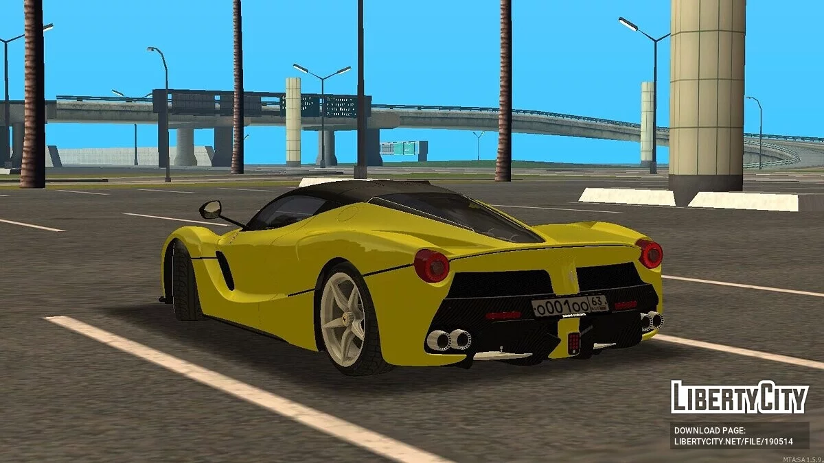 Ferrari LaFerrari + CCD / GTA San Andreas