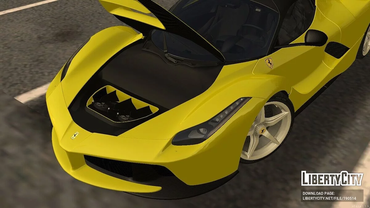Ferrari LaFerrari + CCD / GTA San Andreas