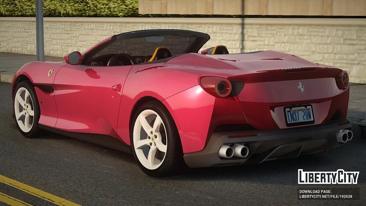 2018 Ferrari Portofino / GTA San Andreas