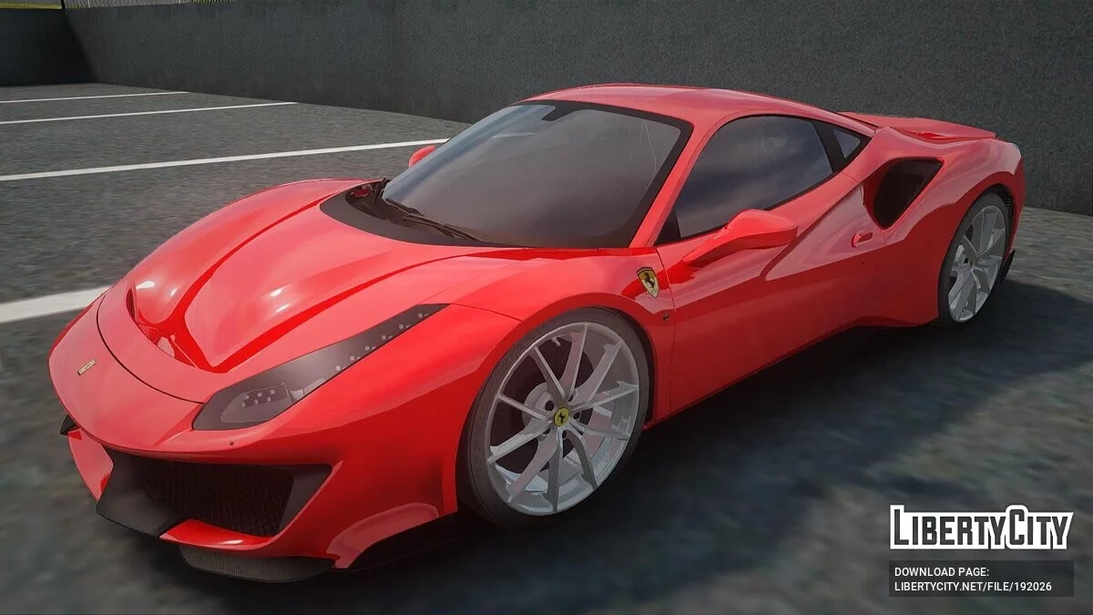 Ferrari 488 / GTA San Andreas