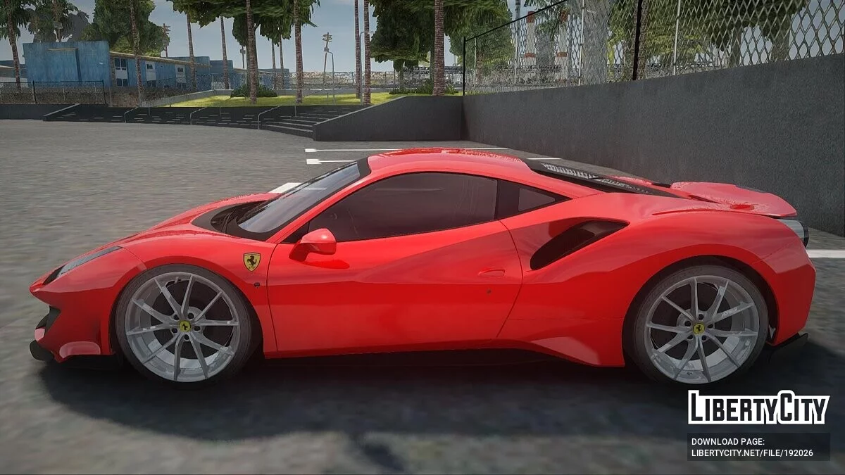 Ferrari 488 / GTA San Andreas