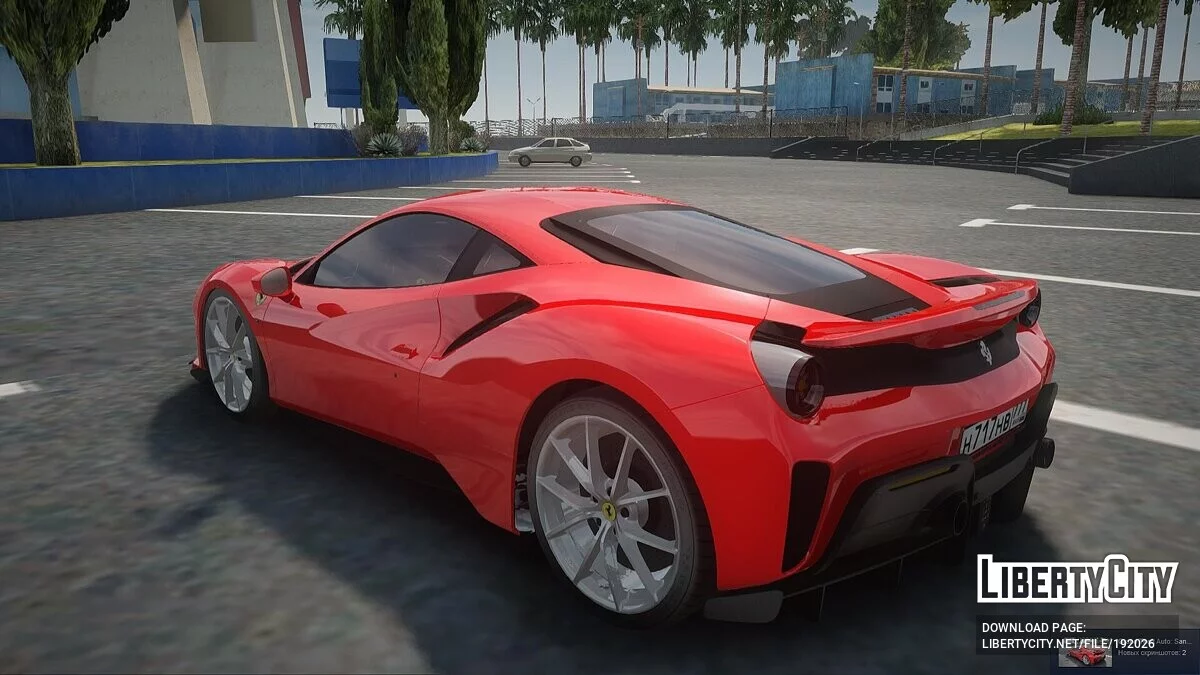 Ferrari 488 / GTA San Andreas