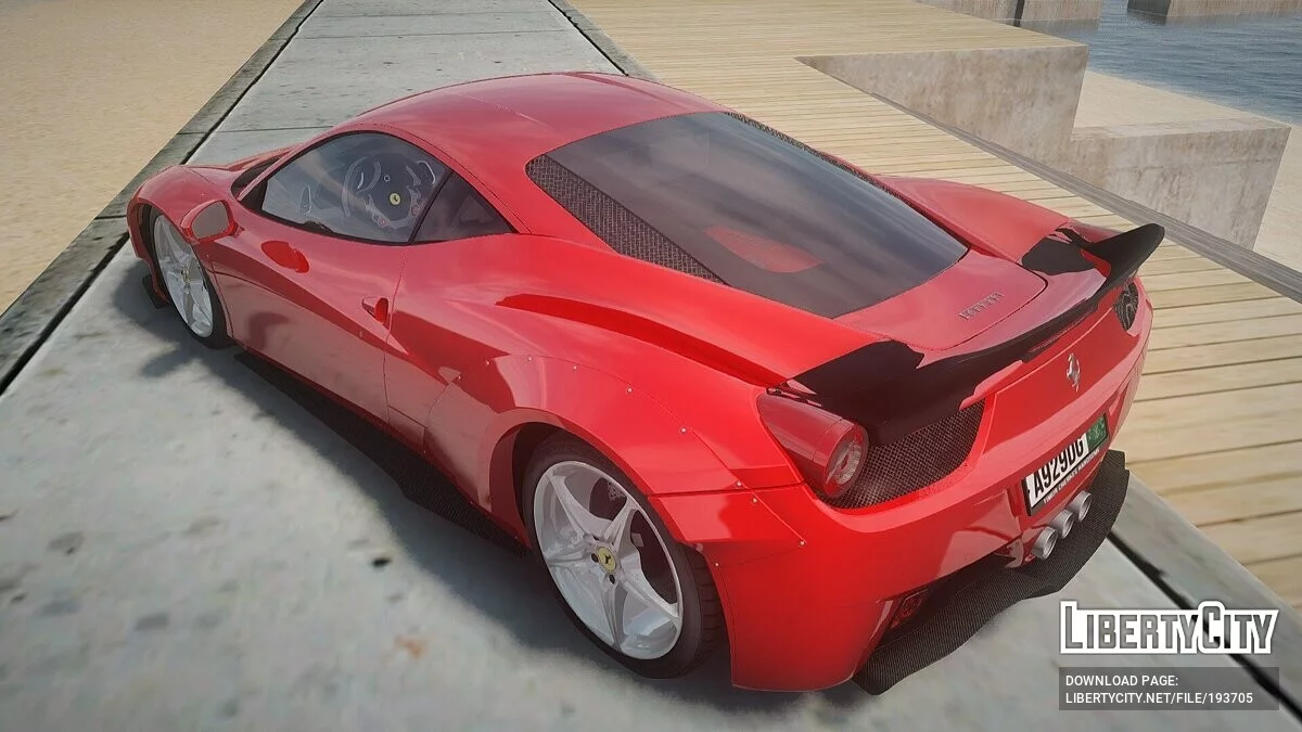 Ferrari 458 Italia / GTA San Andreas