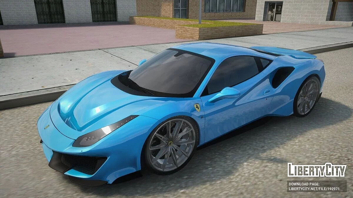 Ferrari 488 / GTA San Andreas