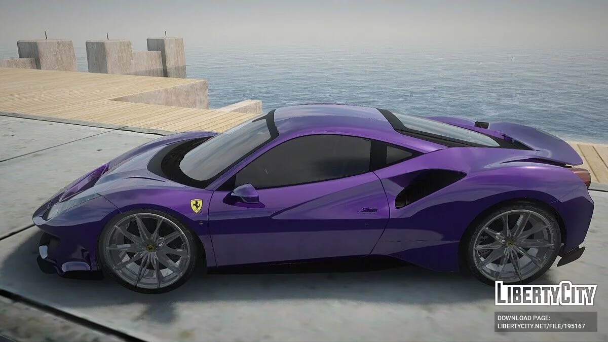 Ferrari 488 / GTA San Andreas