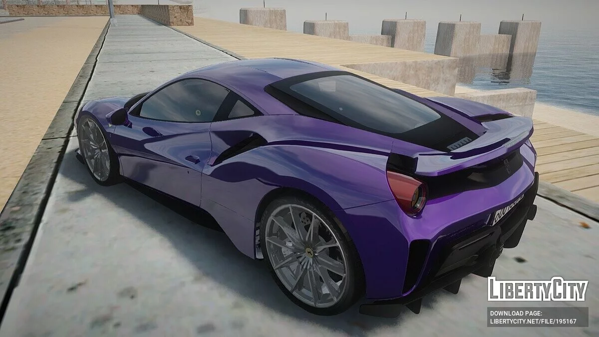 Ferrari 488 / GTA San Andreas