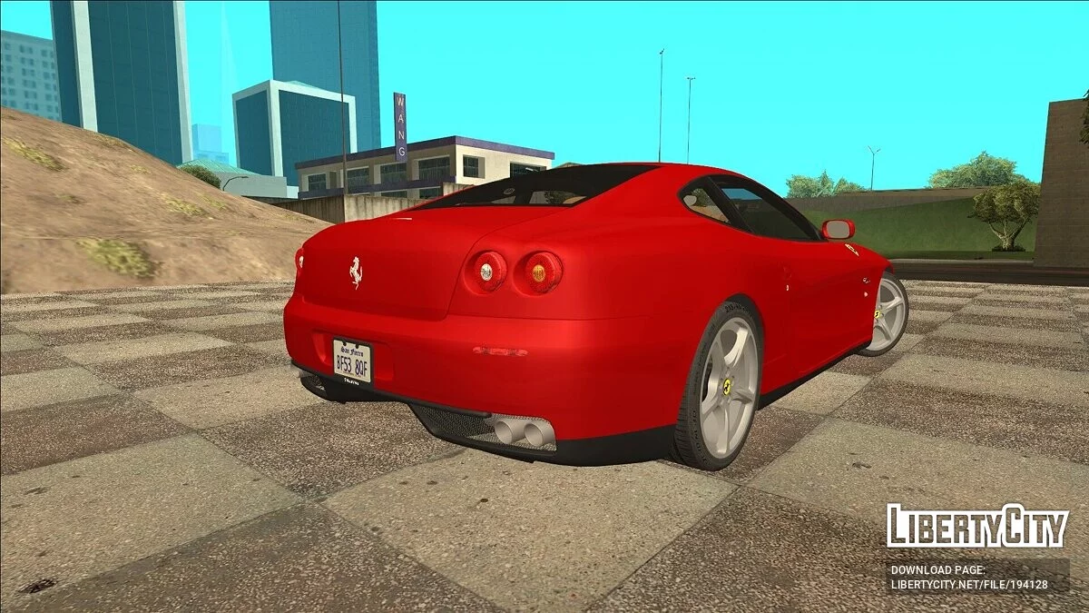 Ferrari 612 Scaglietti / GTA San Andreas