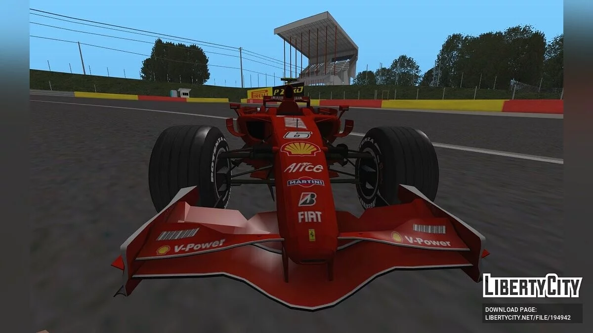 Ferrari F2007 / GTA San Andreas