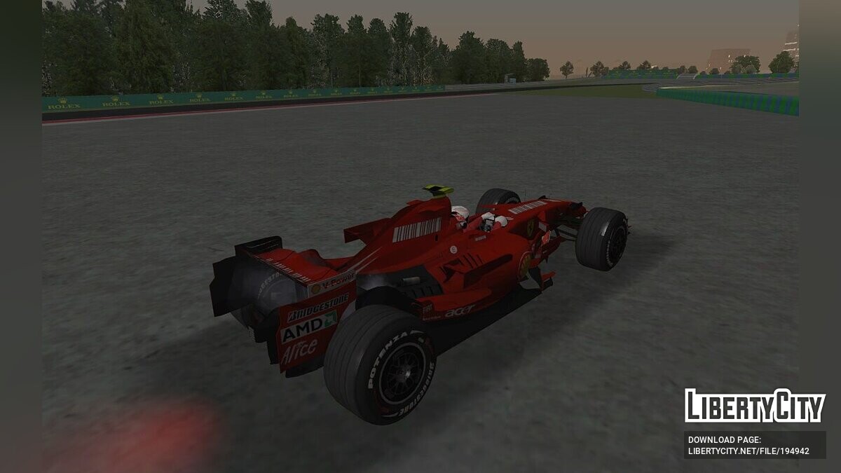 Скачать Ferrari F2007 для GTA San Andreas