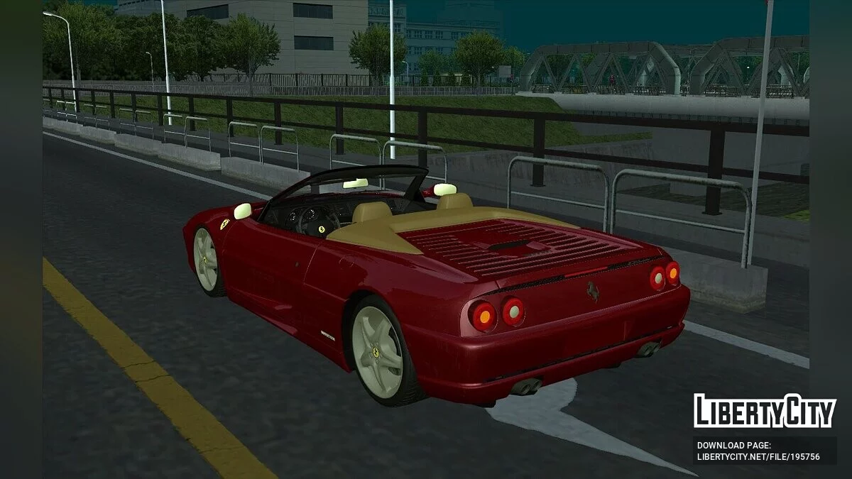 Ferrari 355 Spider / GTA San Andreas