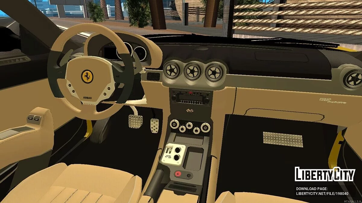 Ferrari 612 Scaglietti + CCD / GTA San Andreas