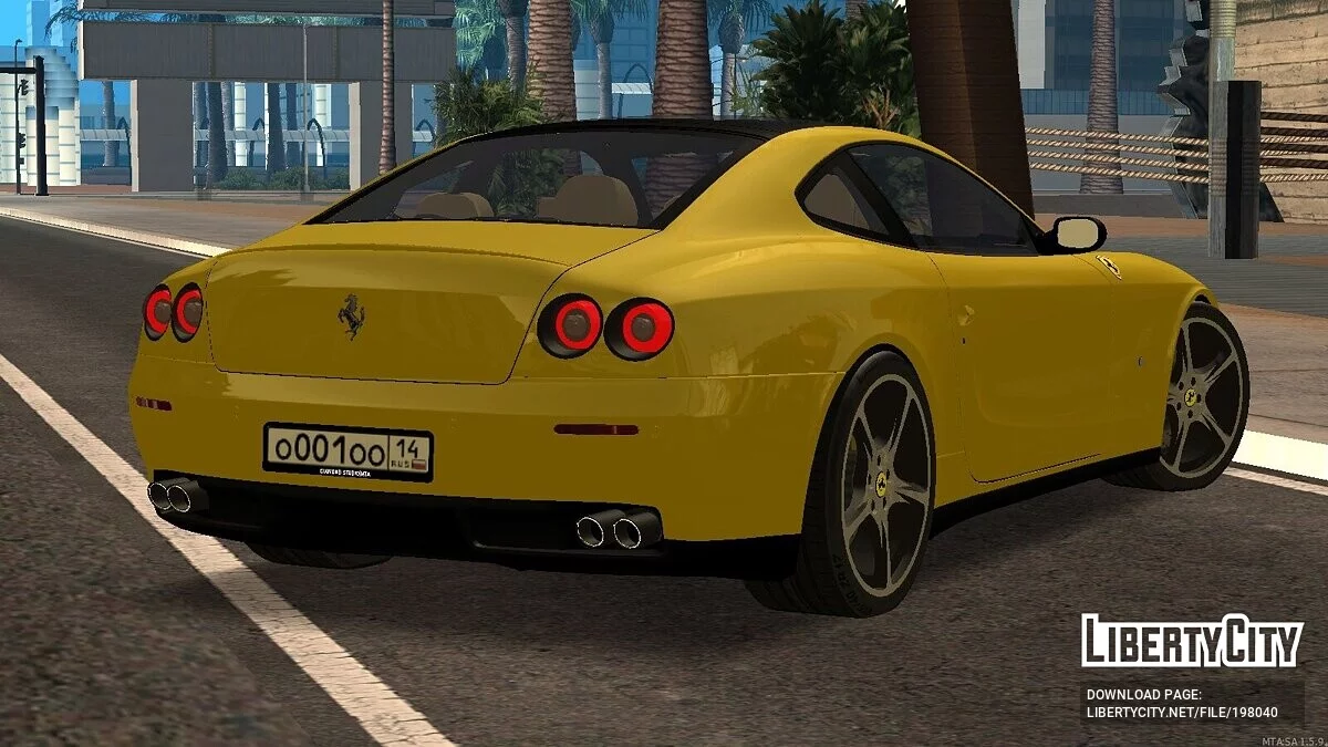 Ferrari 612 Scaglietti + CCD / GTA San Andreas