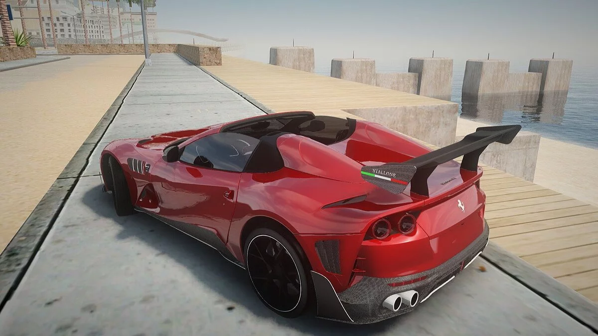 Ferrari 812 GTS Stallone Mansory - Full Body Kit Carbon / GTA San Andreas