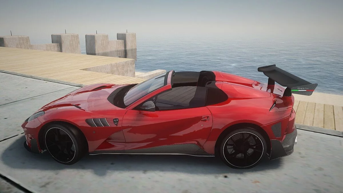 Ferrari 812 GTS Stallone Mansory - Full Body Kit Carbon / GTA San Andreas