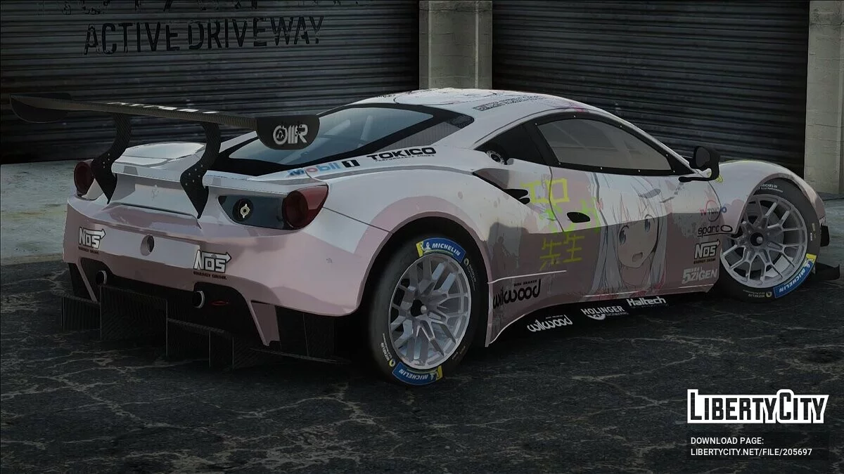 2016 Ferrari 488 GTE / GTA San Andreas