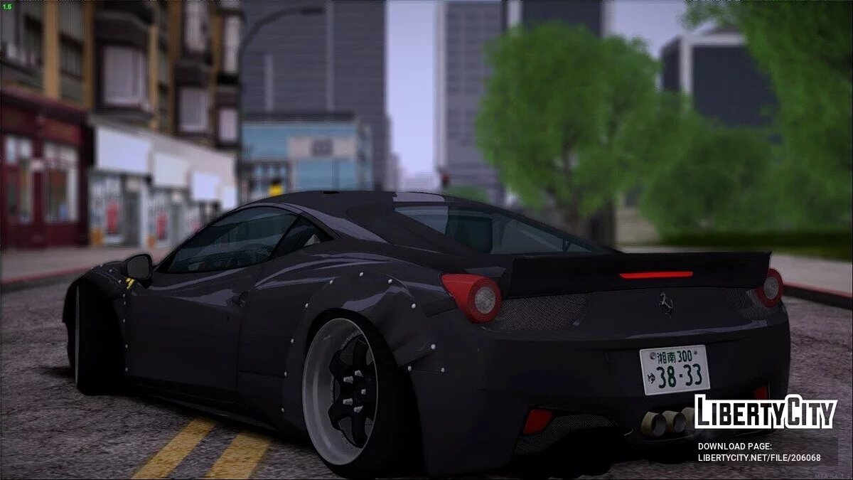 Ferrari 458 Italia / GTA San Andreas