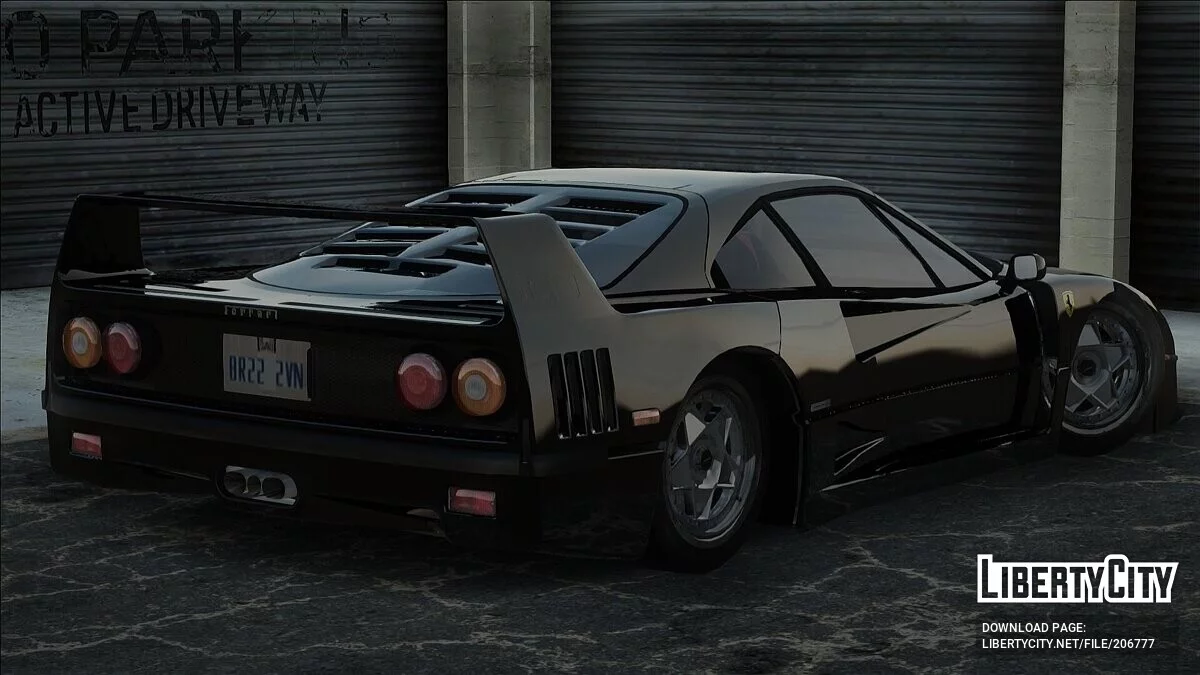 Ferrari F40 1992 US / GTA San Andreas