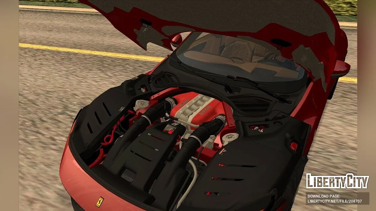 Ferrari Purosangue 2023 / GTA San Andreas