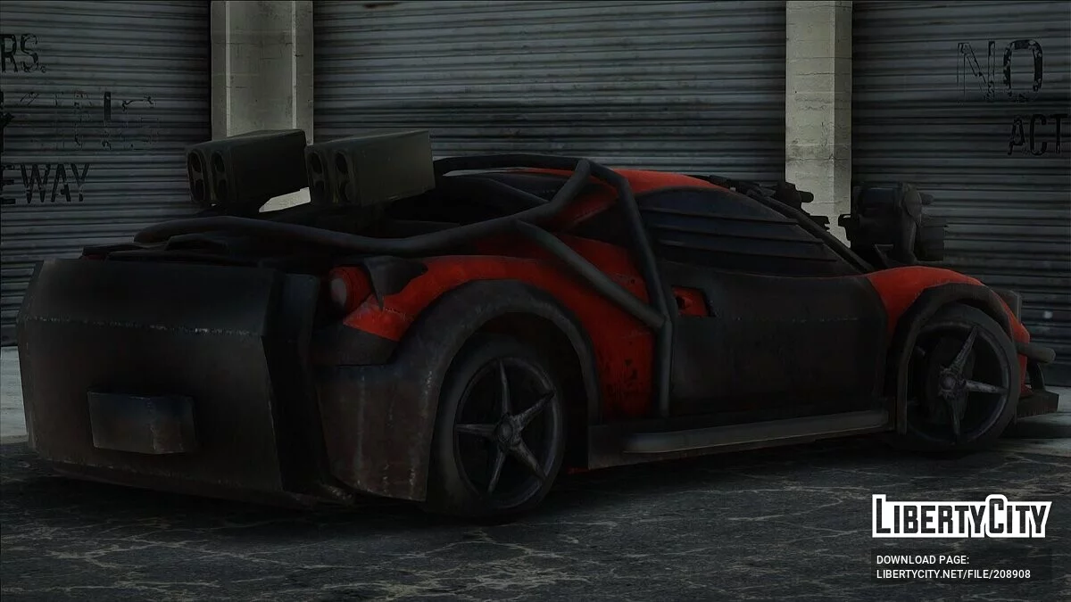 VR-70 Turbo-Ferrari из Death Race: Shooting Cars / GTA San Andreas