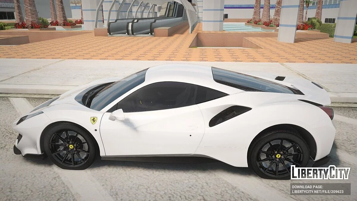 Ferrari 488 Pista / GTA San Andreas