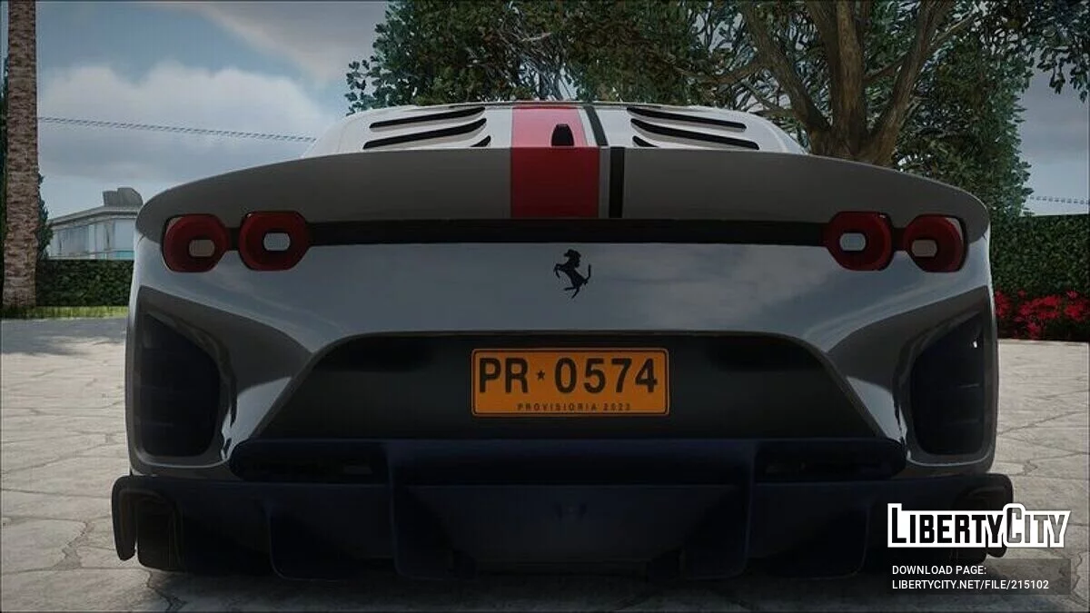 Ferrari 812 Competizione Tailor Made / GTA San Andreas