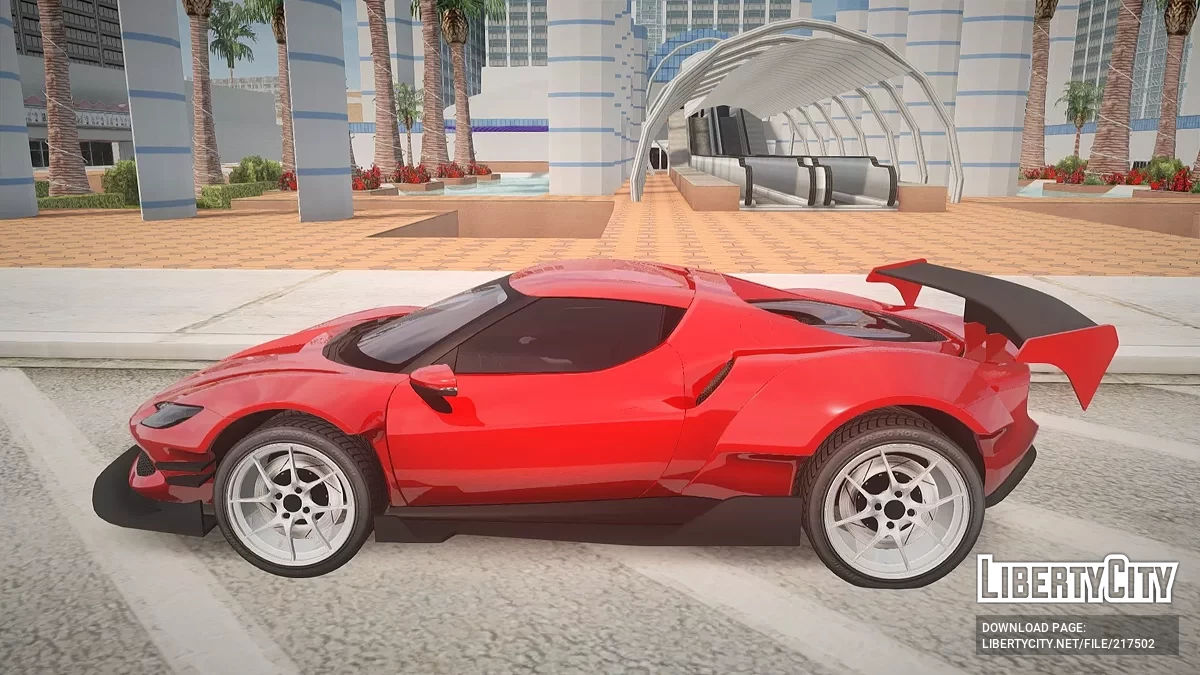 2021 Ferrari 296 GTB Widebody / GTA San Andreas