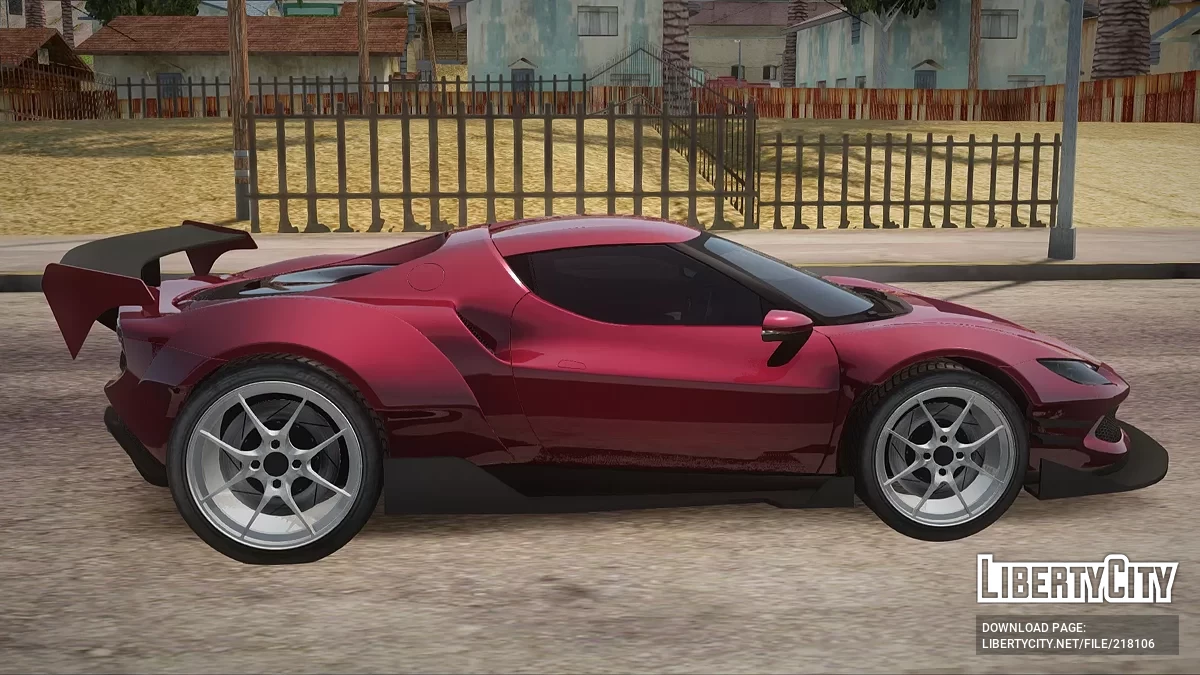 Ferrari 296 GTB / GTA San Andreas