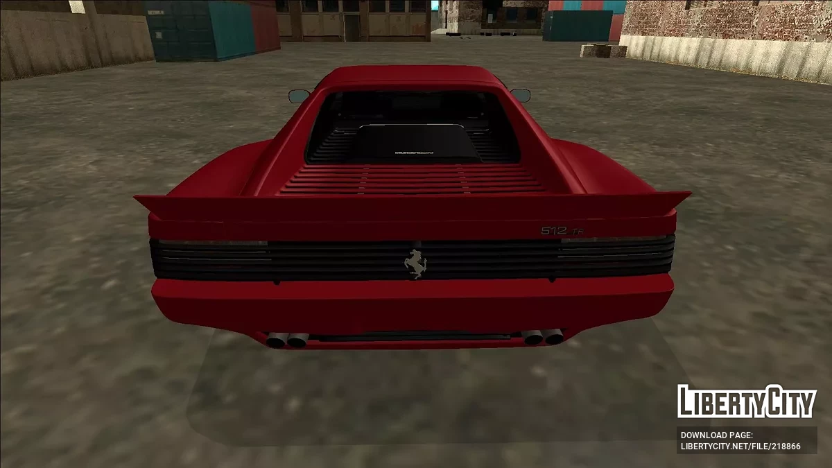 Ferrari 512 TR Widebody / GTA San Andreas