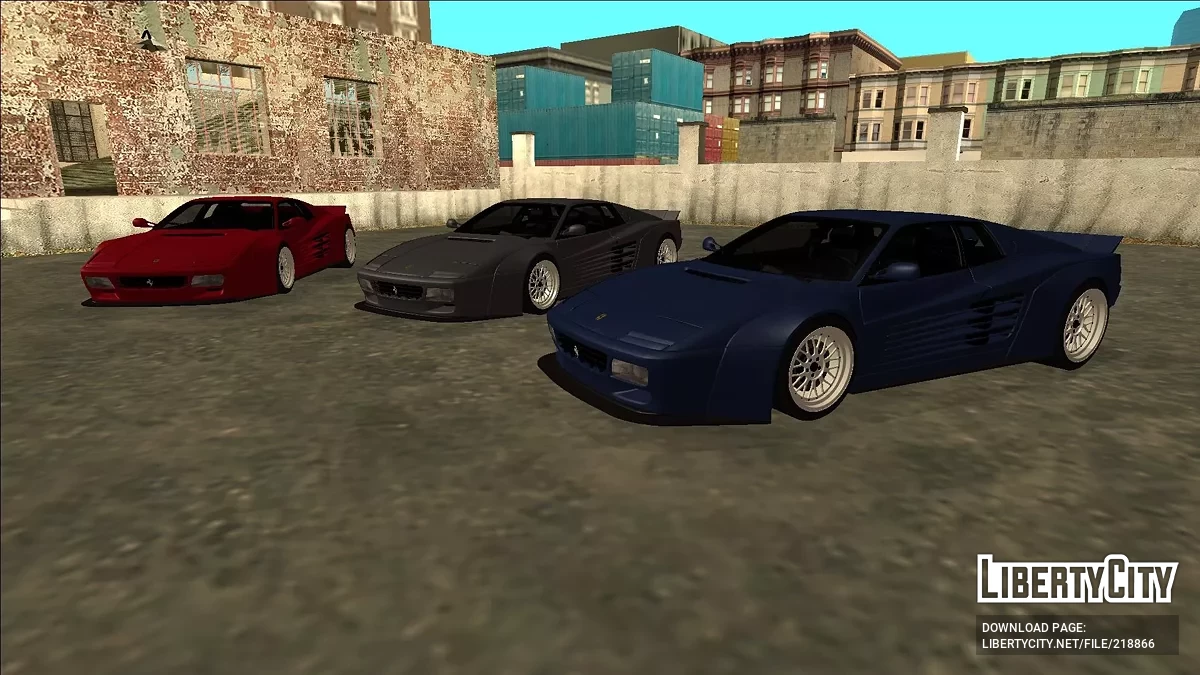 Ferrari 512 TR Widebody / GTA San Andreas