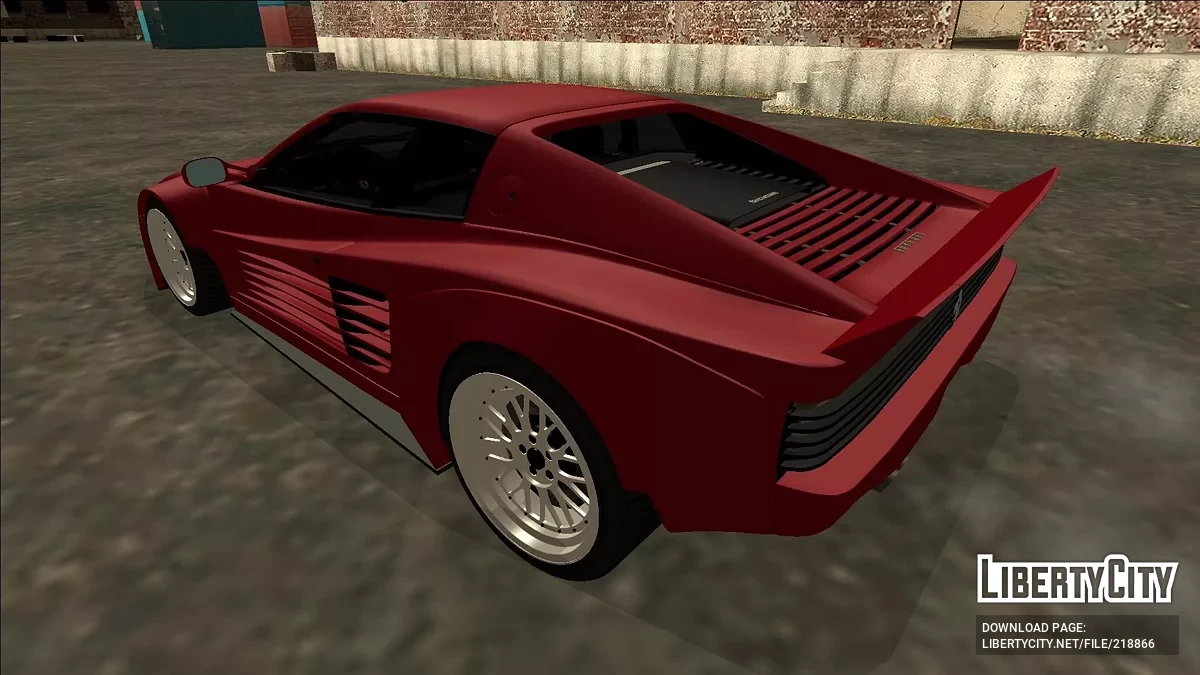 Ferrari 512 TR Widebody / GTA San Andreas