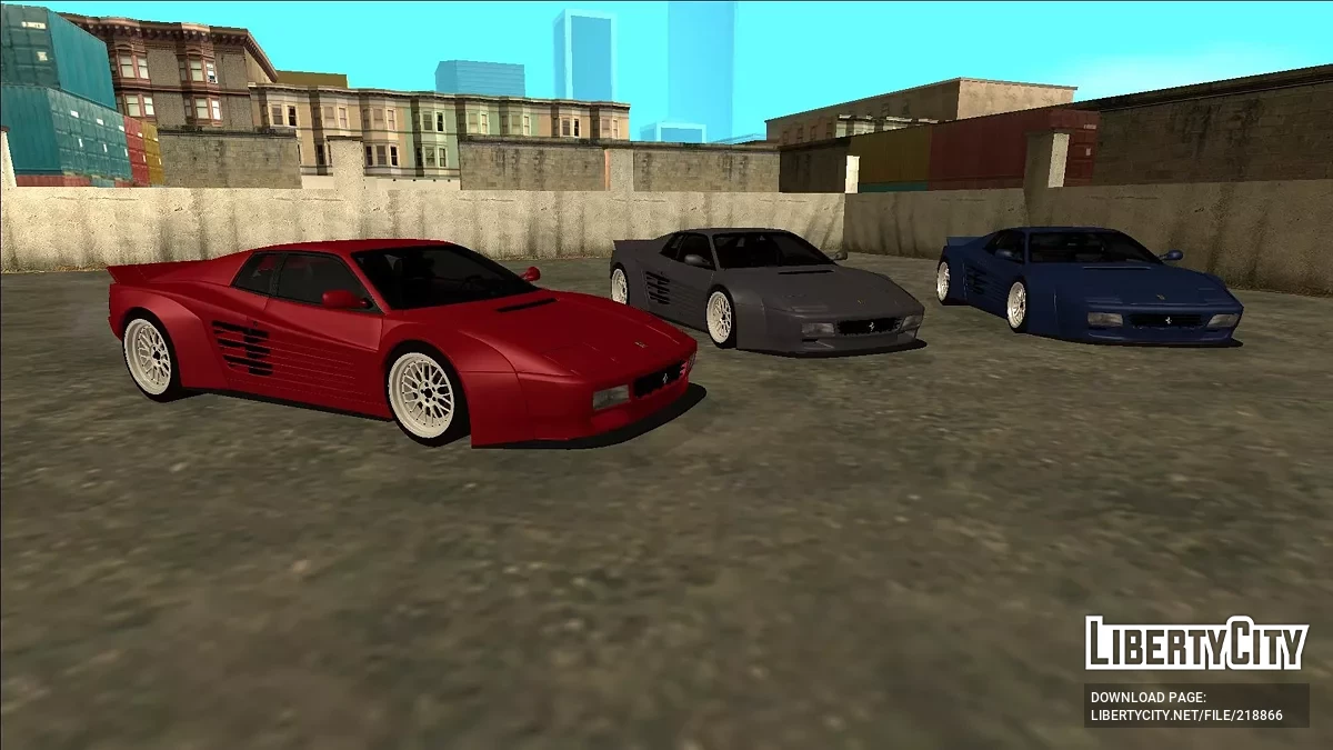 Ferrari 512 TR Widebody / GTA San Andreas